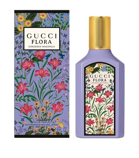 gucci flora gorgeous magnolia 50ml eau de parfum|Gucci Flora gorgeous magnolia perfume.